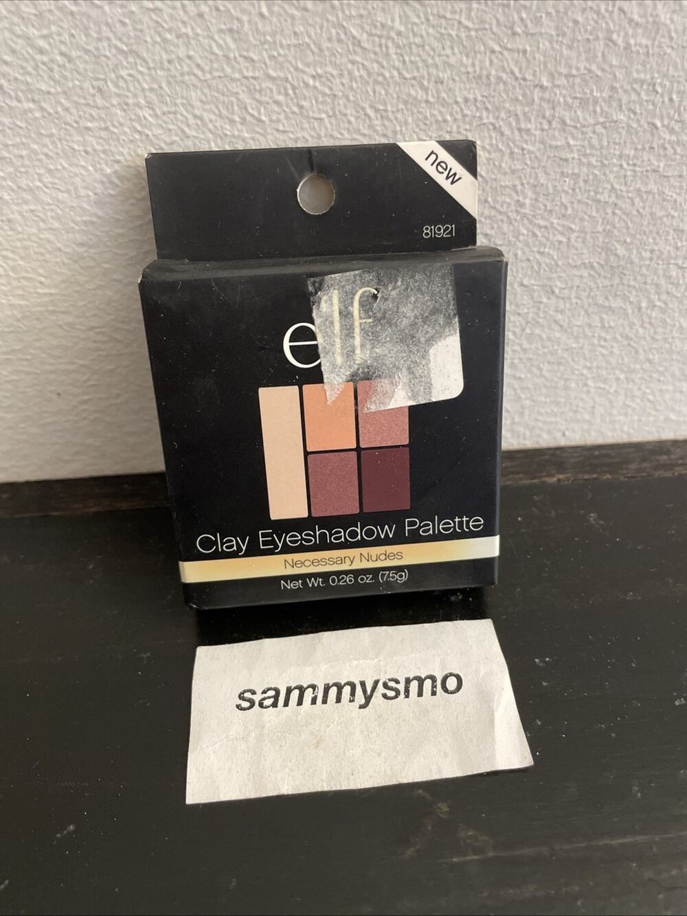 e.l.f. elf Clay Eyeshadow Palette, 81921 Necessary Nudes, Discontinued READ